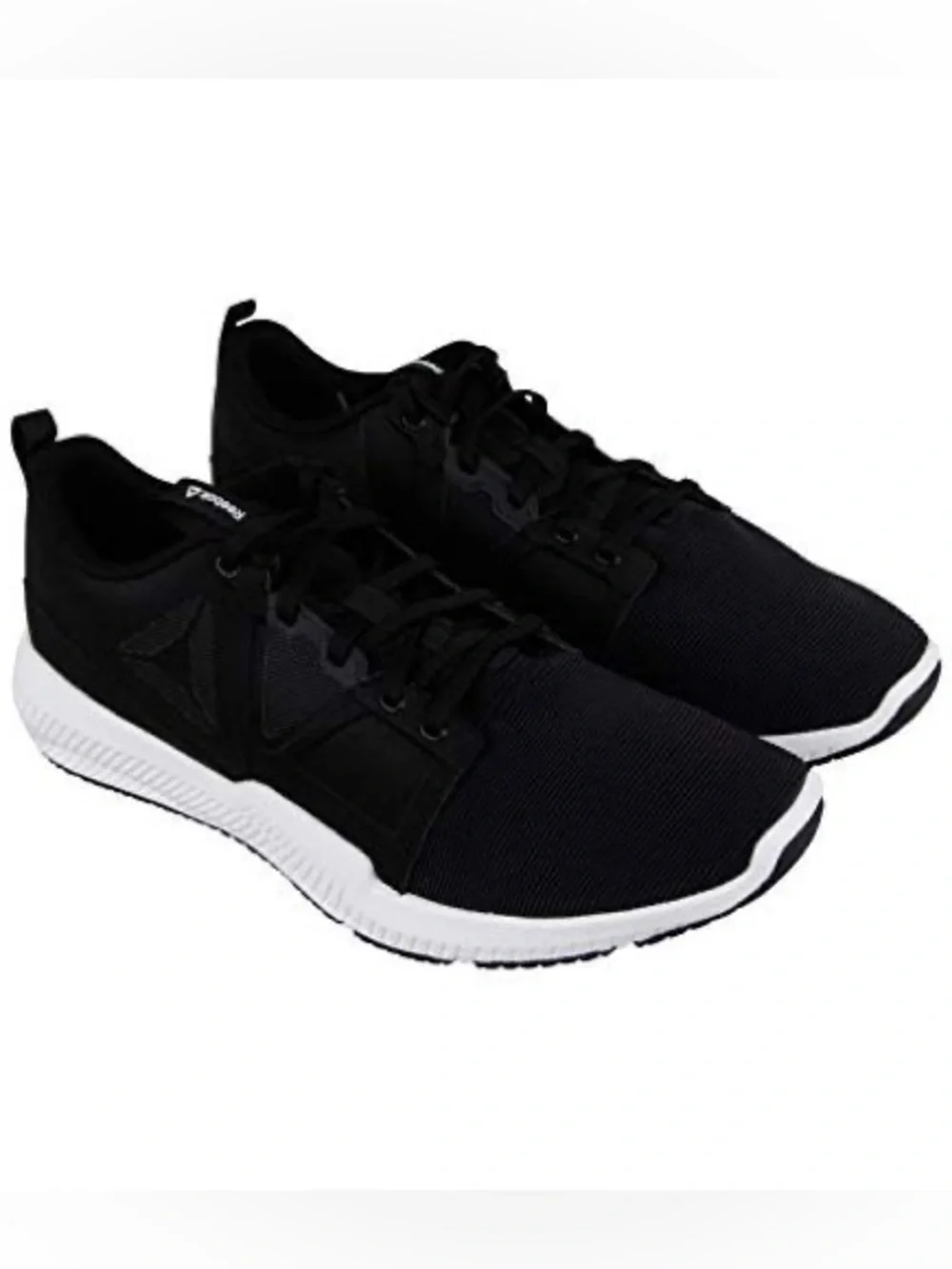 Reebok Hydrorush TR Men’s Black Sneakers athletic shoes with White Outsole 12